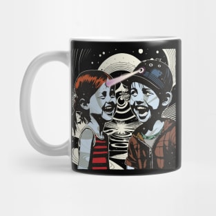 Children of the Illuminati Retro Comic Sci Fi/Mysticism Mug